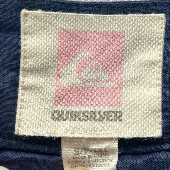 Quicksilver Blue and White Lightweight Circle Skirt with Embroidery Details - Picture 11 of 12